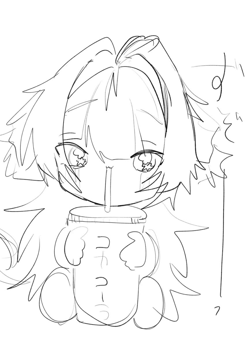 Ch1s_a's tweet photo. ゴールデンウィーク中、ちまちまですが落書き載せます。タグもします。成長__
#イラスト #illustration https://t.co/eWPAMpSJXL