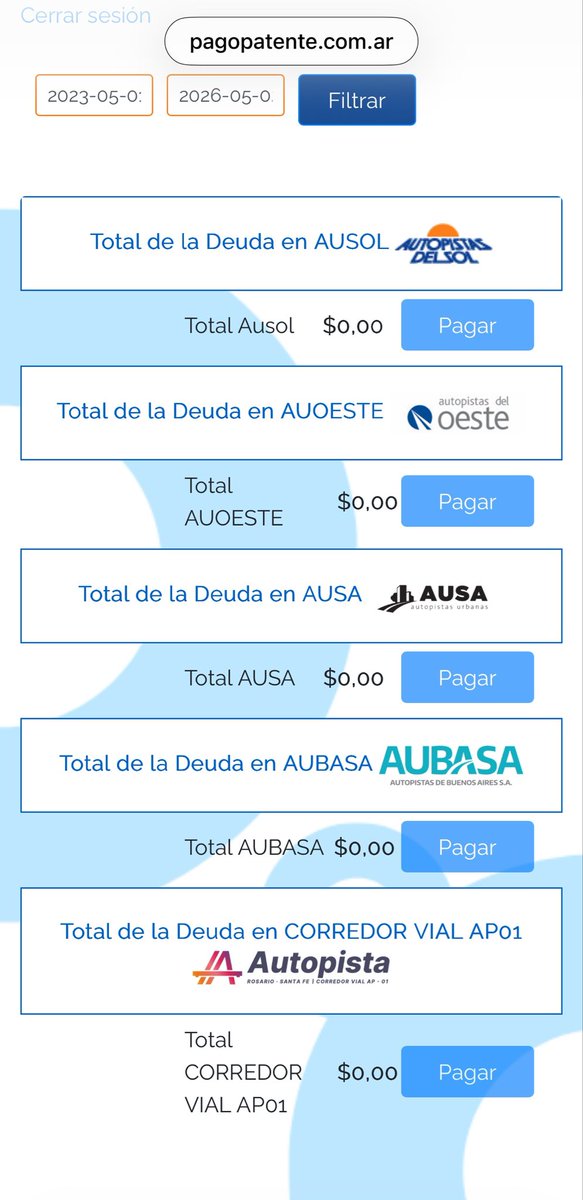 Vamos a tener que buscar otro motivo para indignarnos hoy porque sigue existiendo la posibilidad de pagar los pases por autopista sin telepase después de que pasaste. 
Se meten acá y les aparece. pagopatente.com.ar/landing