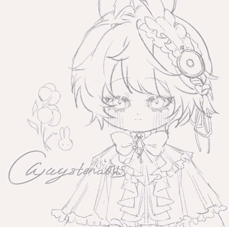 wysteria0115's tweet image. It’s May — my cutie pie’s birthday is coming up!! 🎉 
#Oc #Doodle