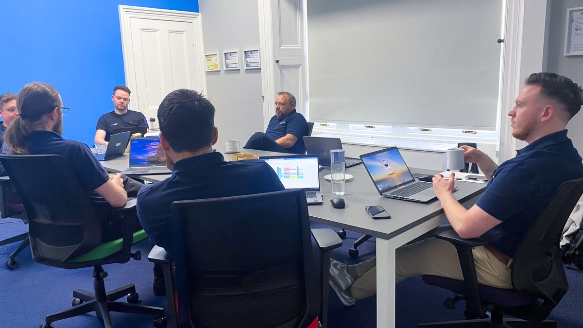 GrantMcGregorIT's tweet image. Great to spend time with the team at Halo this week. It was a pleasure to have you in our Edinburgh office 🎙️  We recorded a couple of podcast episodes and had some useful sessions with our team, discussing the challenges a CRM can help address. #CRM #SME #BusinessGrowth