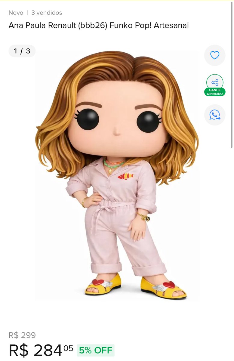 mirelando_'s tweet photo. AH NÃO

Funko da Ana Paula 😍

QUEROOOO https://t.co/I9srMBb8zx