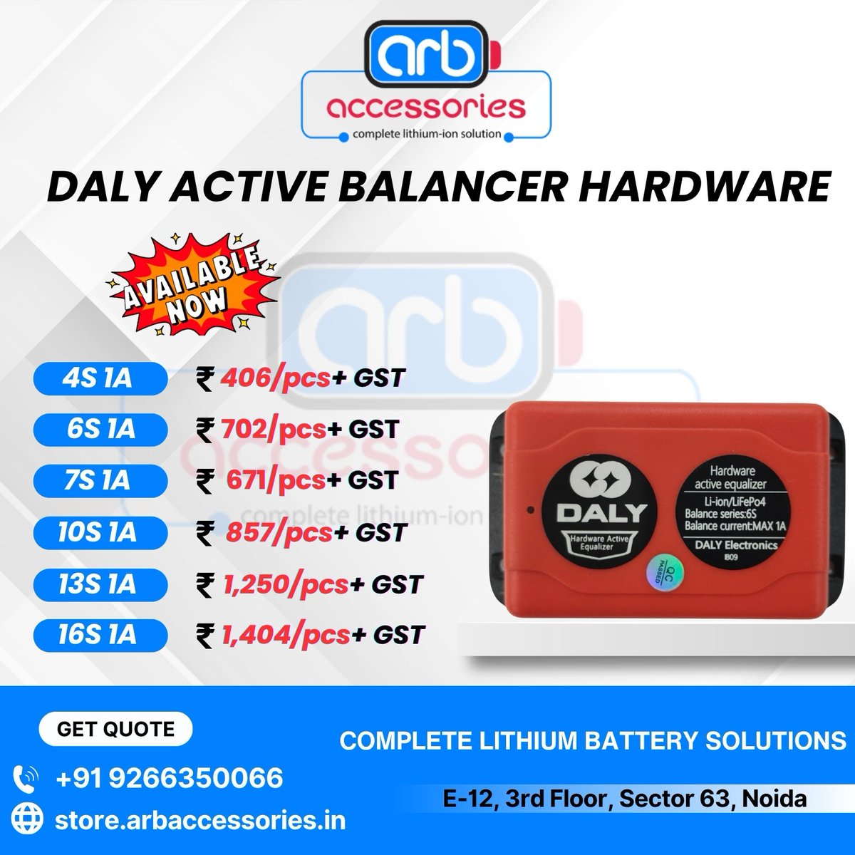 ARB ACCESSORES PVT. LTD. tweet media