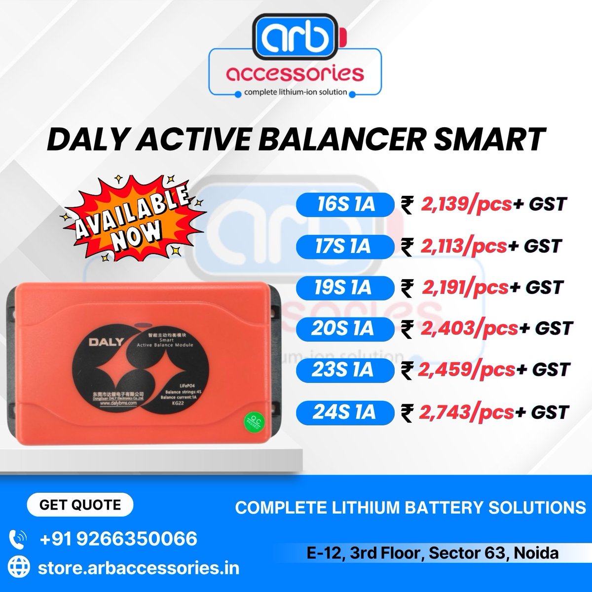 ARB ACCESSORES PVT. LTD. tweet media