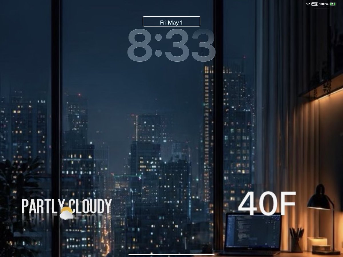 austynjohnson26's tweet image. Custom #wallboard 🌧️🫧

Inspired by Fav Weather by @daddykool666  
Wall: by @AIFinity76 

Simple and calm with the live weather widget.

Hope it brings some calm ✨