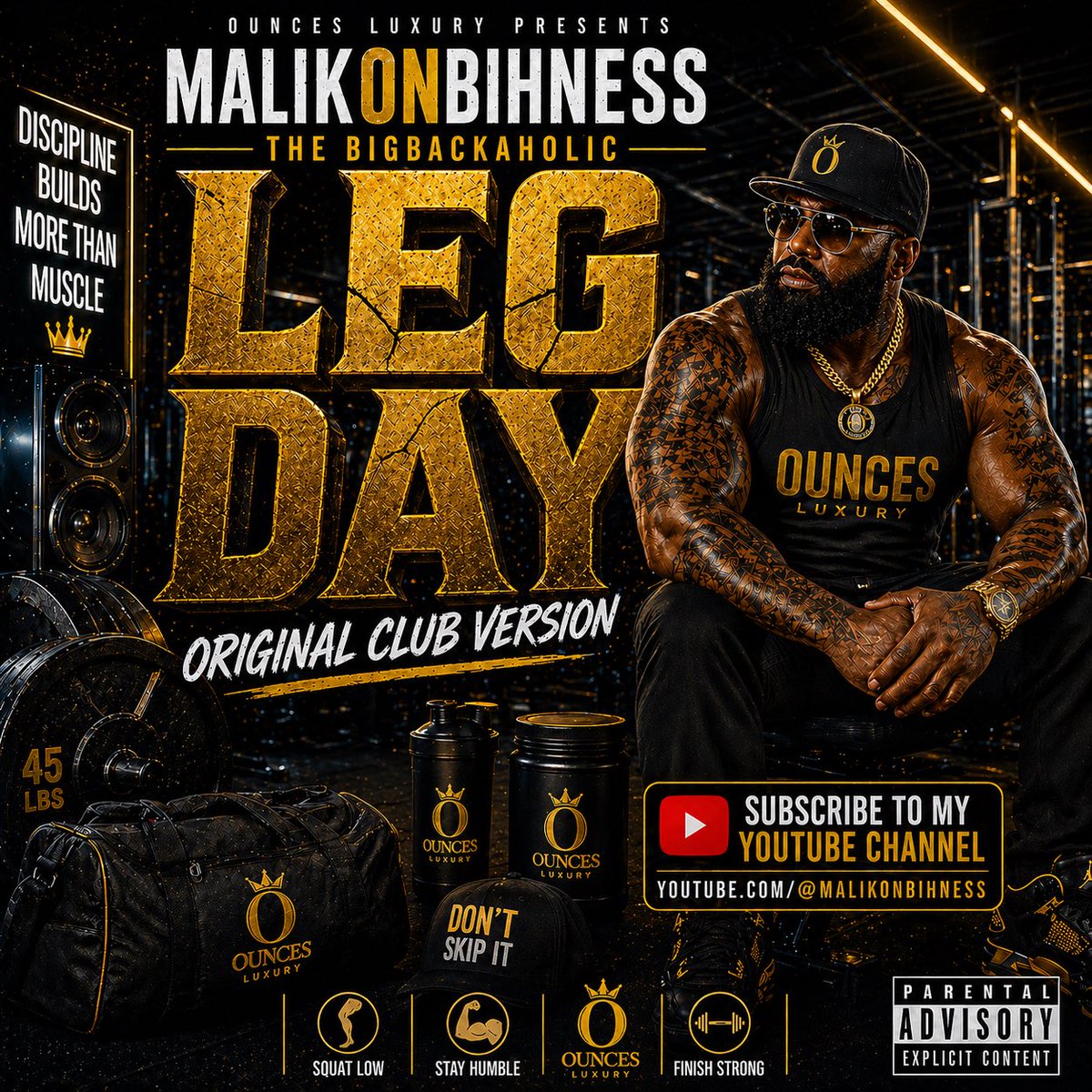 malikonbihness's tweet photo. Leg Day Don’t Skip it #legday #dontskip #gym #fit #workout #newmusic #co... https://t.co/QpEZhWHwaD via @YouTube https://t.co/NBsSE6EyfB