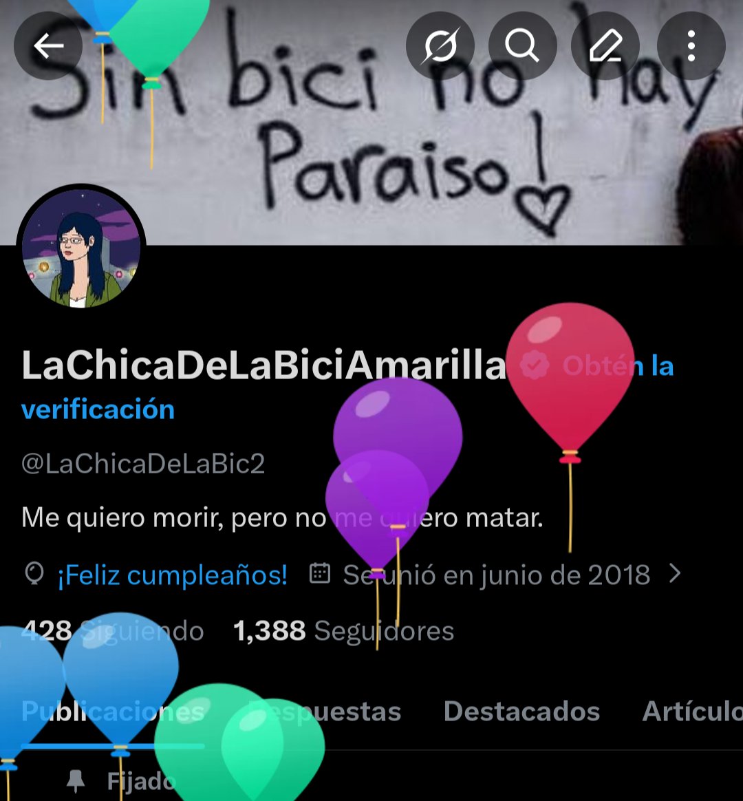 LaChicaDeLaBiciAmarilla tweet media
