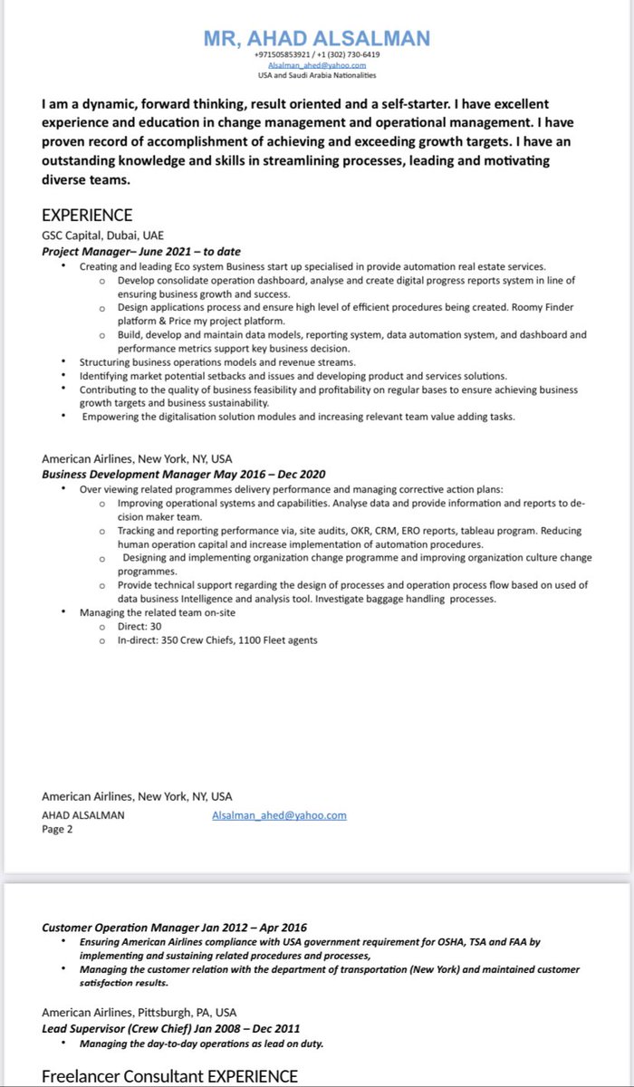 AHAD - business development consultant tweet media