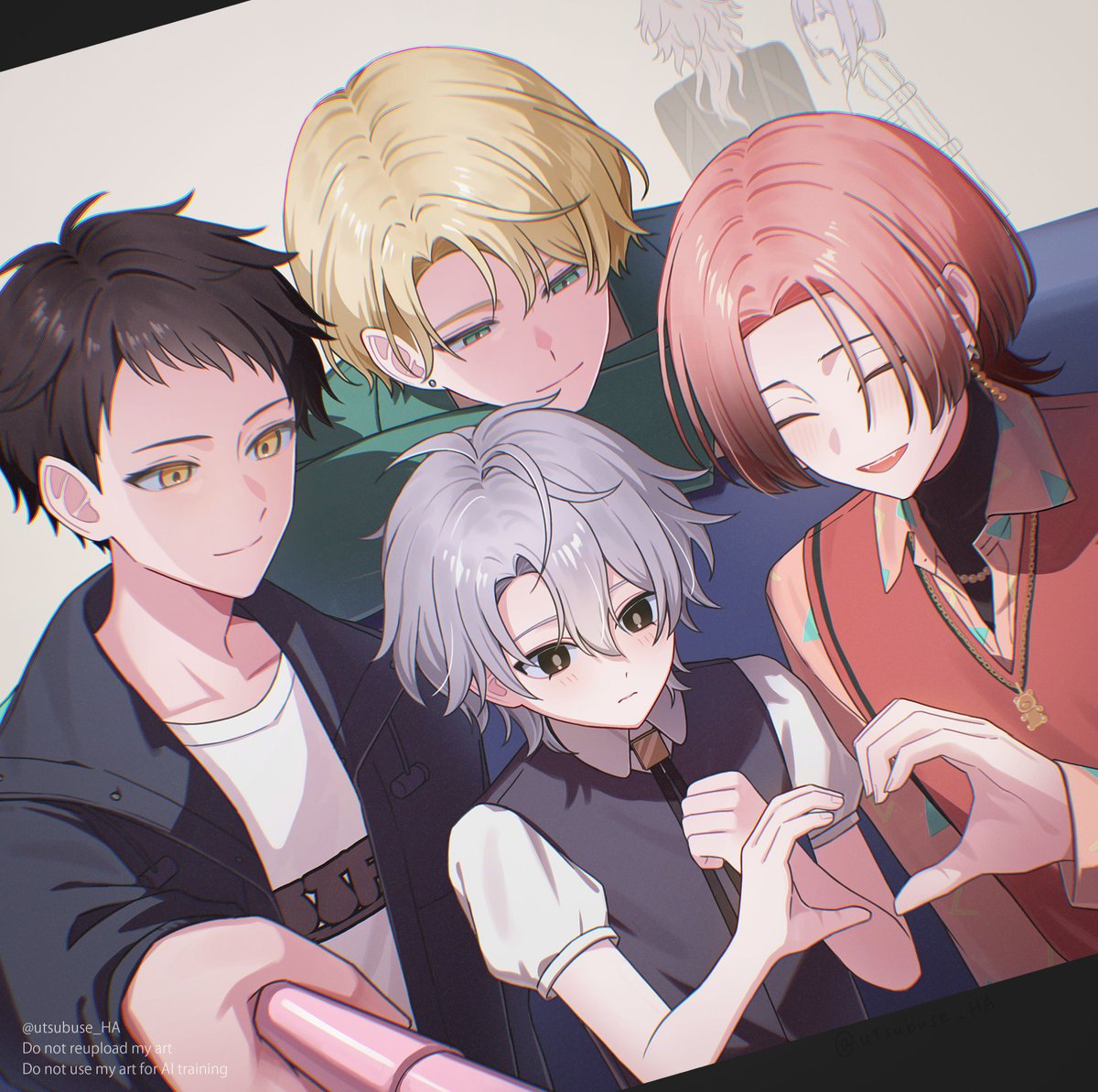 utsubuse_HA's tweet photo. From A to G / 潜、來人、千弥、太緒
安易なタイムスリップとメロメロお兄ちゃんたち
前に小さい潜描いた気がしたけどその時は派遣してた
素が懐っこいのになんであんなに大人しかったんだろうと思ってたけど、ホームスクーリングとかで小学校行ってないのかも
Aはカードで弾いてたラ https://t.co/92k2pFa8ys