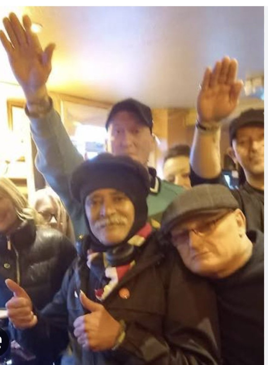 uaf's tweet photo. These two goons, the vile Brian Stovell &amp; one 'D M Coops', pic 2, are targeting refugees at a hotel in Leicester tomorrow. 
Local Anti fascists will oppose such people. 

@AntiRacismDay @Searchlight_mag @TheGazetteCoop https://t.co/HFcU3AszMP