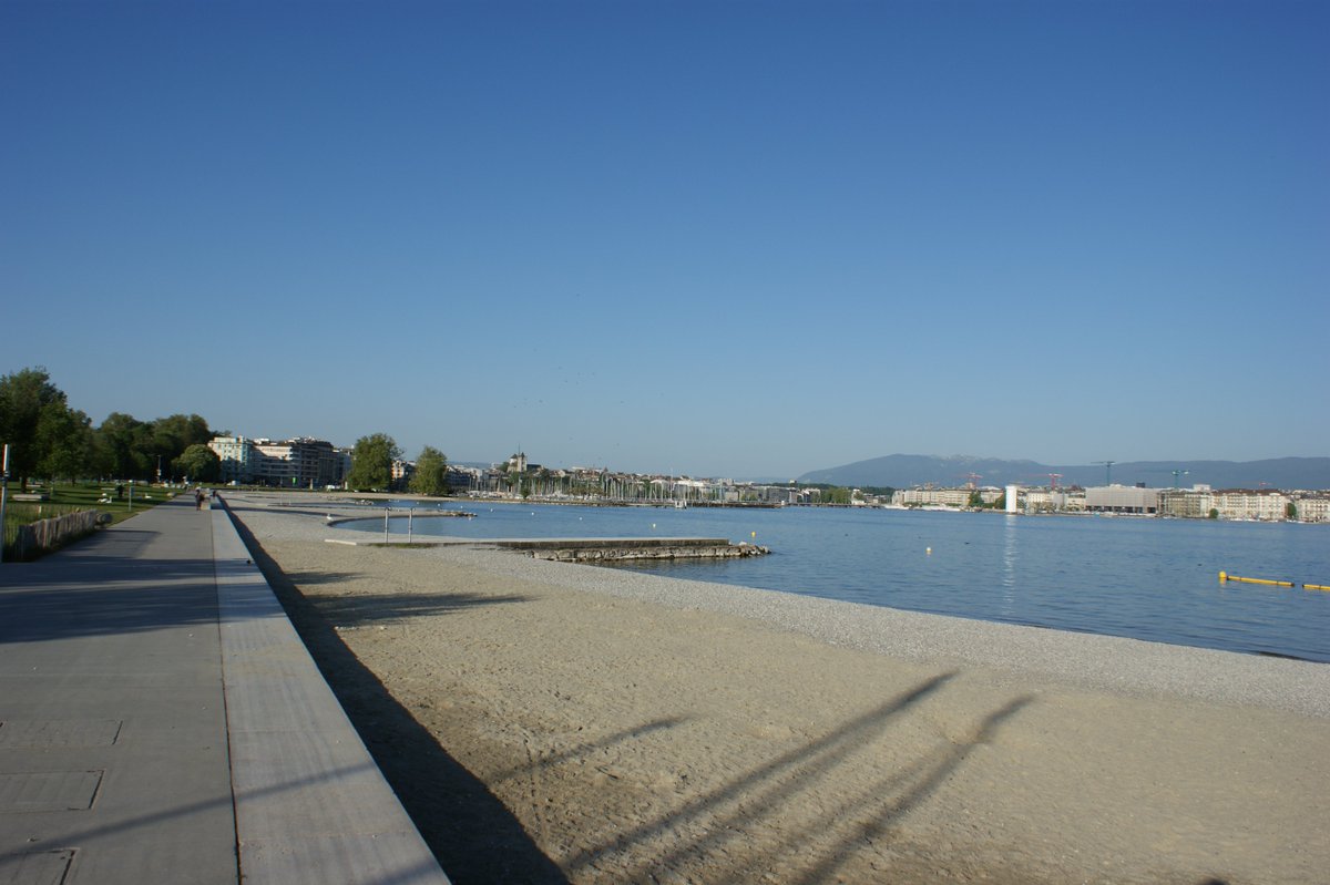 _vumedia_'s tweet image. #Geneva #Genève baignade le matin. Rive gauche.