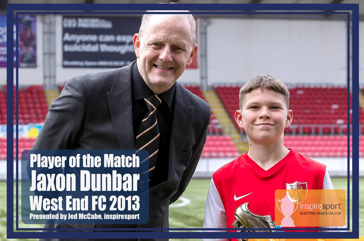 ScottishYouthFA's tweet image. Congratulations to our 13s Player of the Match 👏

#SYFAinspireCup #inspired @inspiresport @Jedinspiresport @west_endfc