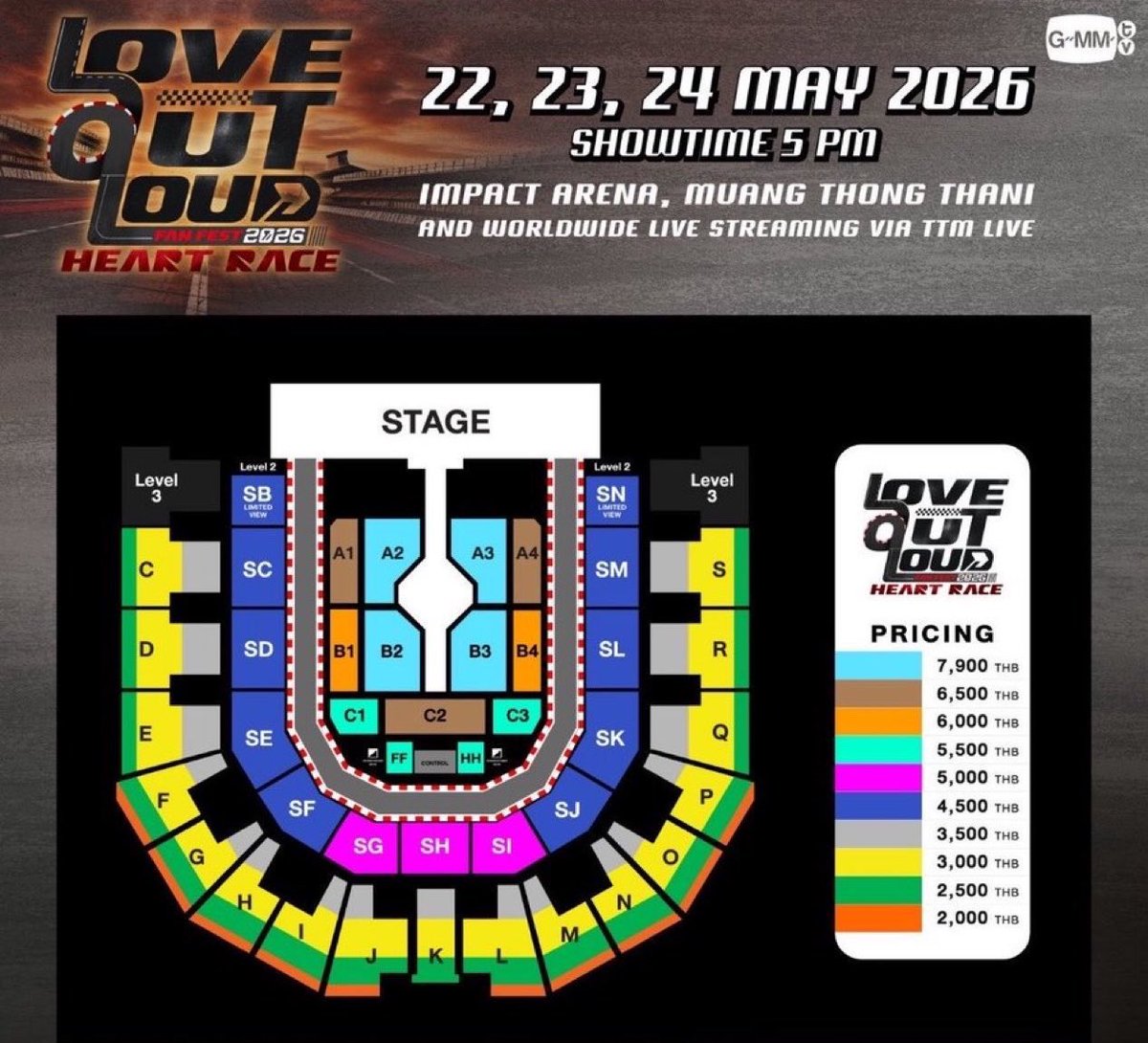 เพื่อนฝากปล่อยค่า✨
wts benefits / ปล่อยสิทธิ์ benefits 

วันที่ 22/05 🙆🏼‍♀️
🌸 Sound check + hi-bye  4700thb

dm na ka 💬 สอบถามต่อรองได้ค่า🙆🏼‍♀️

#LOLFanFest2026