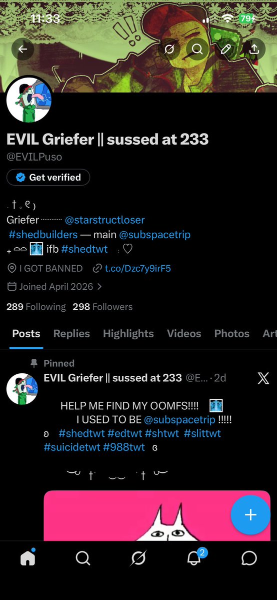 EVIL Griefer || sussed at 233 tweet media