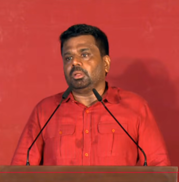 rangaba's tweet image. ALERT: President @anuradisanayake says 2026 will see the largest number of “corrupt individuals, fraudsters, and thieves” brought to justice. "We will not consider whether the suspects are former presidents, wives, sons, or any other relatives. They will be brought to justice."