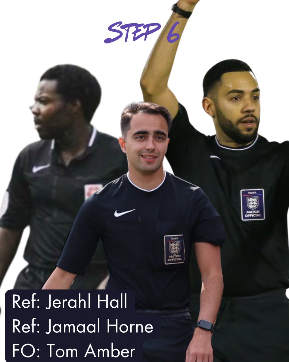 BAMREFOfficial's tweet photo. For one more time, and our last Featured Appointments post of the season where we focus on the non-league match officials, we visit the Play-Off Finals across the NLS Steps 3-6 ⚽️ 

Congratulations to all appointed -

Good luck, go well 🙌🏽

#referee #playoffs #nonleague #football https://t.co/bEixp102YL