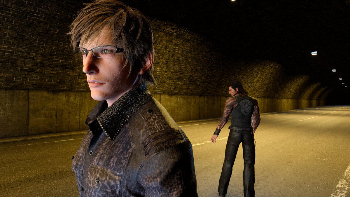 振り向くグラディオとイグニスの表情がちょっとエモい #FF15