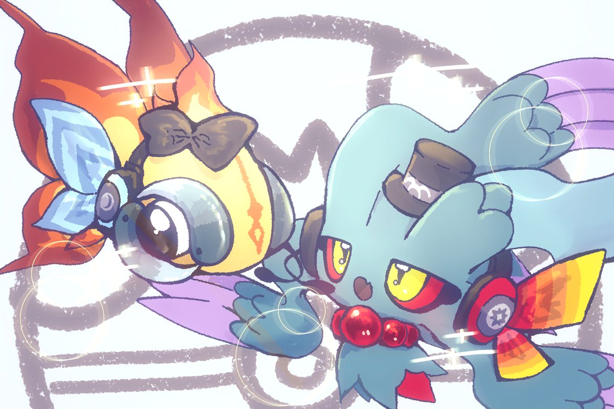 nakleykash's tweet photo. I love them
#ハバタクカミ #イーユイ #FlutterMane #ChiYu #pokemon https://t.co/s8aWw5fxmo