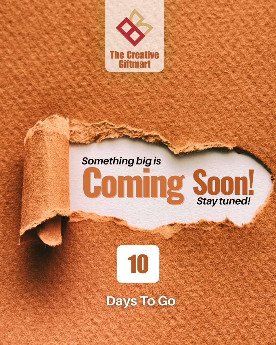 TGiftmart75915's tweet image. Something big is coming… 👀

Not just decor.
A whole new vibe for your space.

⏳ 10 days to go

Stay tuned.

#ComingSoon #HomeDecor #LuxuryLiving #CreativeGiftmart