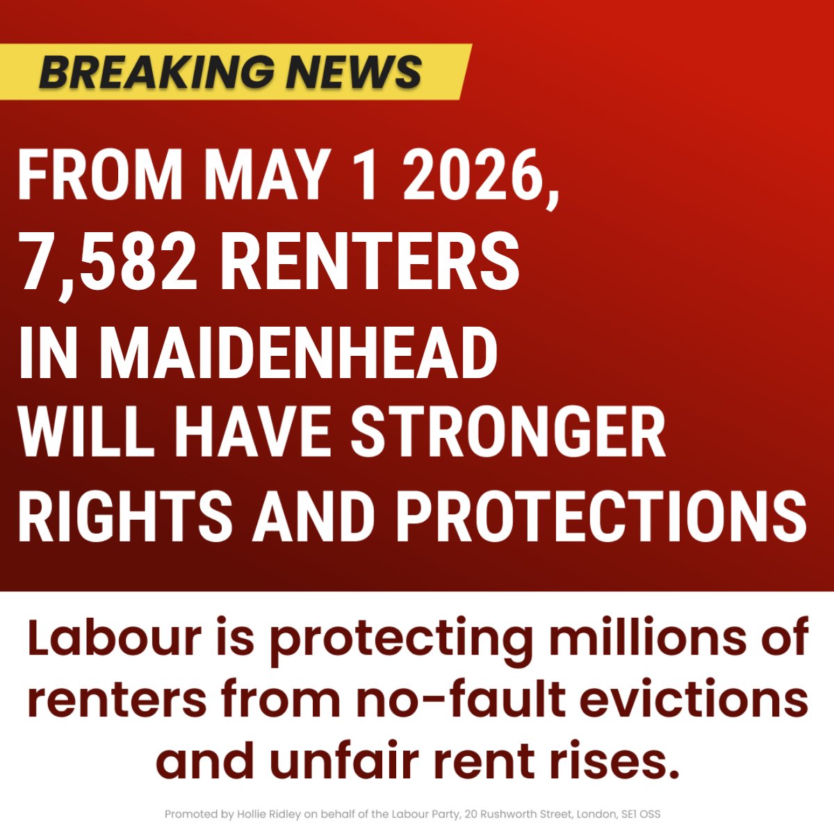 Maidenhead Labour tweet media