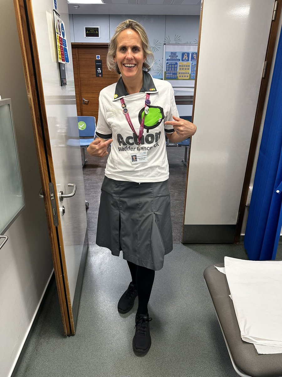 chats69's tweet image. Bladder cancer awareness month kicking off - Tshirts for the month of May!! @GuysUrology #bladdercancer #clinic #tulalist @Actionbladderca