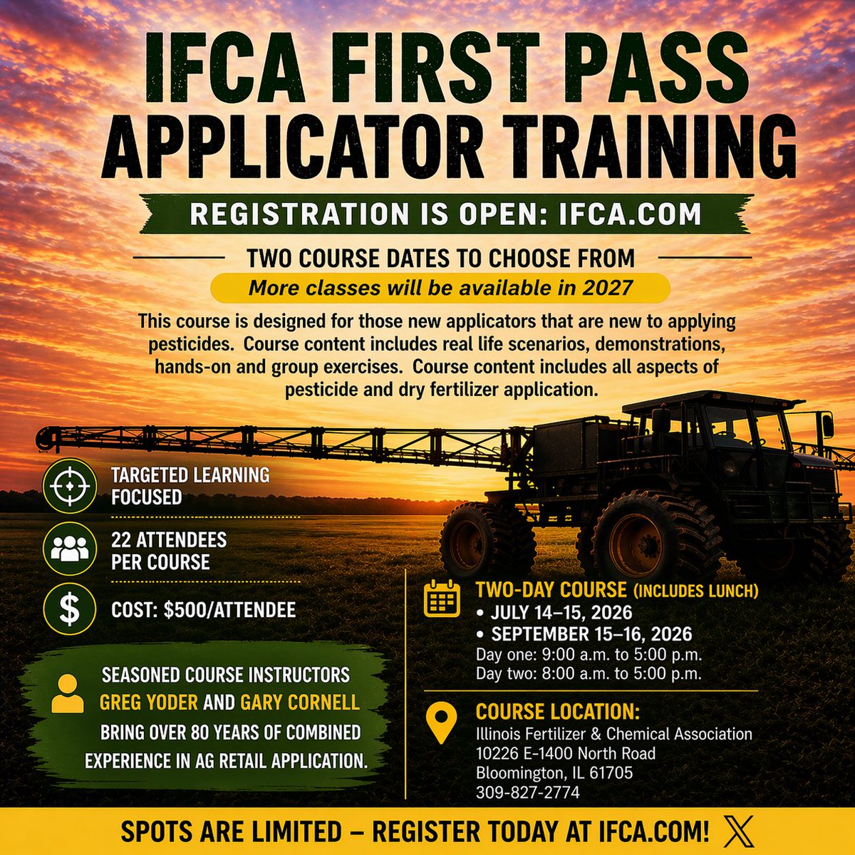 Illinois Fertilizer & Chemical Association - IFCA tweet media
