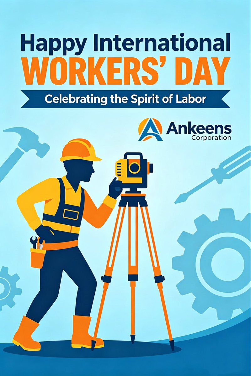 ankeensgnss's tweet photo. Labor creates value, and persistence shapes excellence.
On this International May Day,
Ankeens wishes every hard worker a pleasant holiday and sweet rest time. https://t.co/xasQ2TAzrK