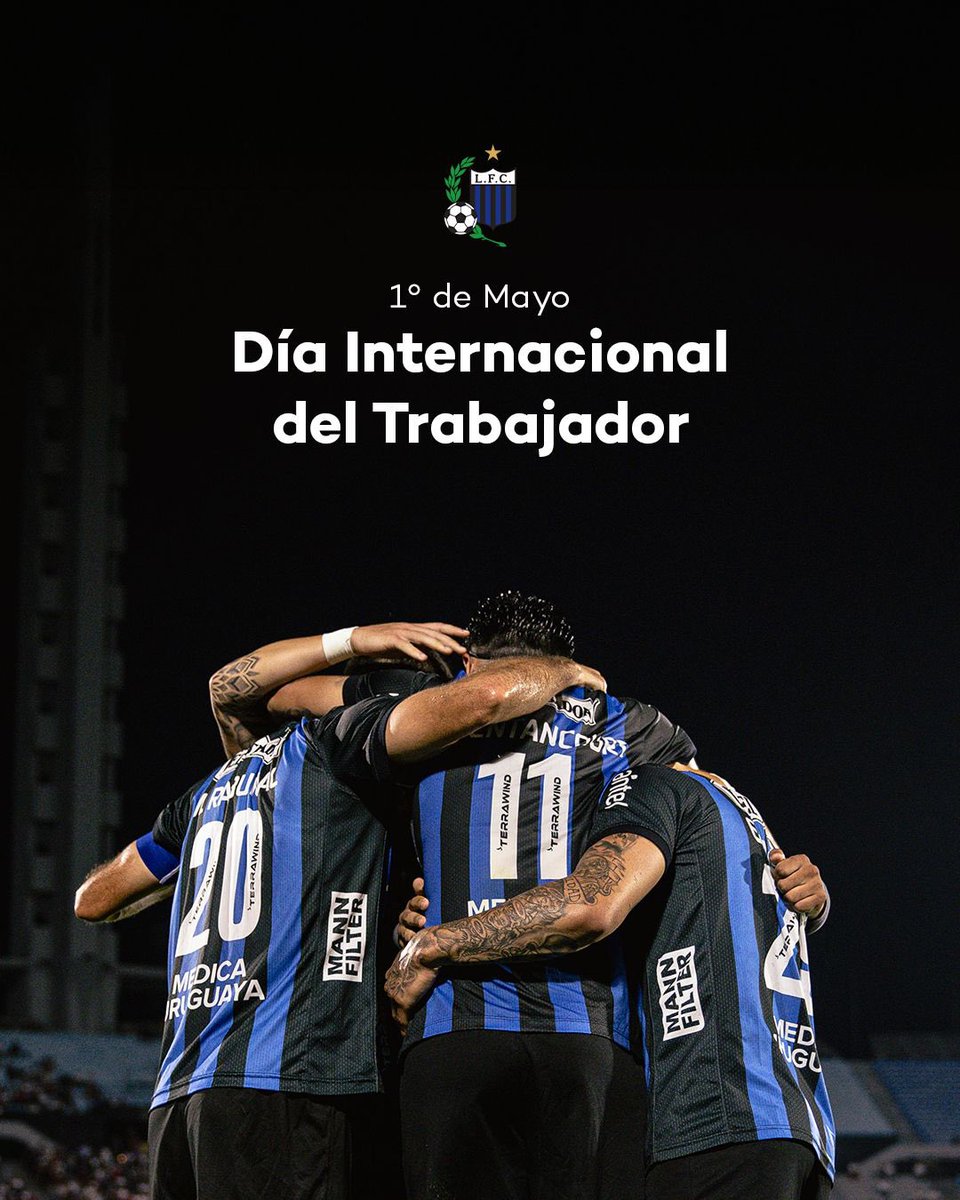 LiverpoolFC1915's tweet photo. 🫡 𝟏º 𝐝𝐞 𝐦𝐚𝐲𝐨

En este Día del Trabajador saludamos a todos los hinchas, socios y a cada trabajador de nuestra institución, que con esfuerzo, compromiso y pasión hacen grande al club todos los días. 

💙🖤 ¡Feliz día! https://t.co/yutdyqgtSj