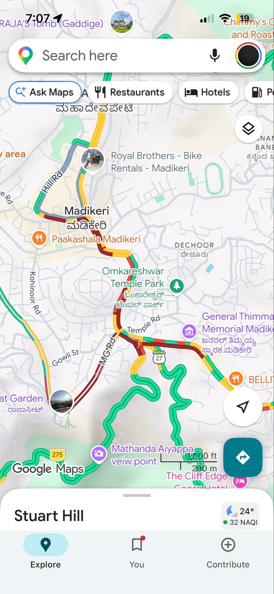sarathsaikumar1's tweet image. May 1st 🥇 
Bangalores crowd is out for a vacation.
Happy May Day.
#Munnar
#Kodaikanal
#Madikeri
#Ooty
#Bengaluru
#May1