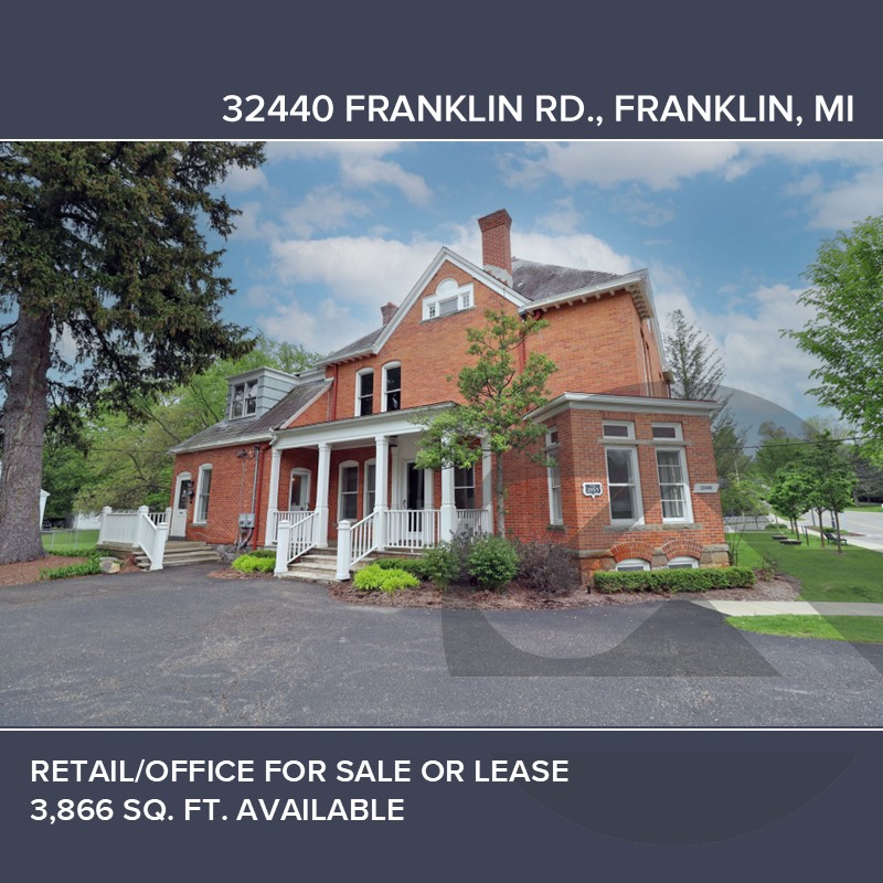 SignatureCRE's tweet image. Own a piece of historic Franklin Village! Charming, flexible commercial space ideal for restaurant, retail, office or mixed-use. Prime walkable location with parking &amp;amp; outdoor potential.  bit.ly/4ueYvzw

#PropertySpotlight #FranklinMI #CRE #KnowSignature #KnowResults