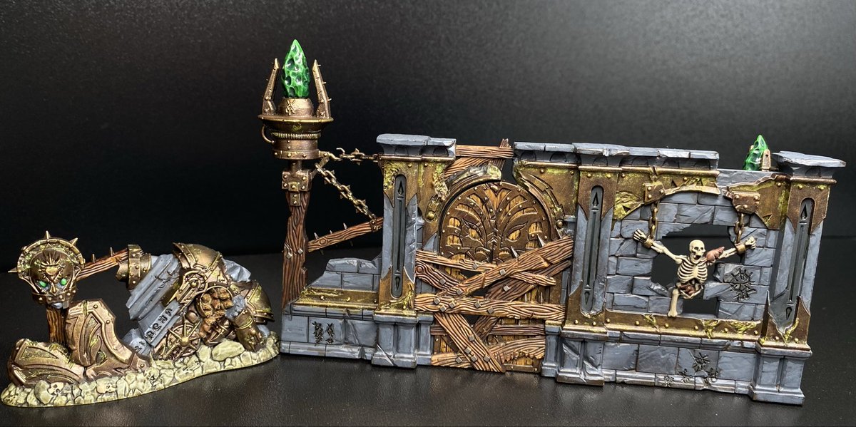 JD1047x's tweet image. Skaventide terrain ✅

#WarhammerCommunity #Warhammer #AgeOfSigmar