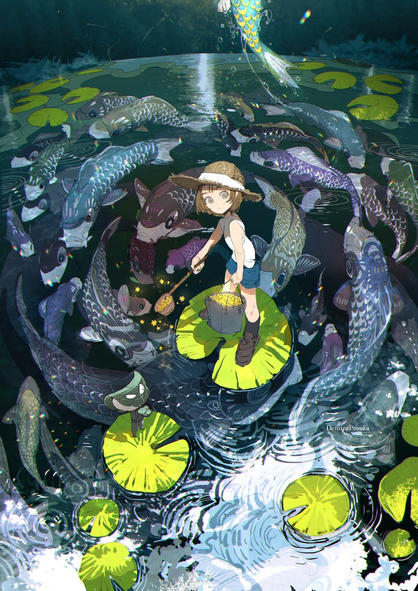 DemizuPosuka's tweet image. 鯉のぼれ（2022)