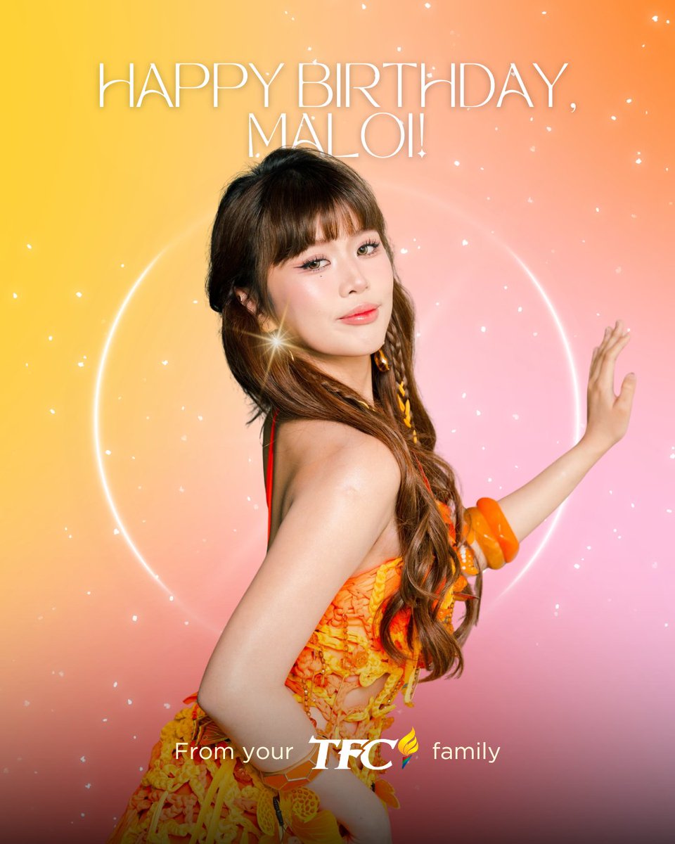 KapamilyaTFC's tweet photo. Happy Birthday, #BINI_Maloi! 🤩🎉
Your TFC family wishes you all the best ✨

@BINI_ph @bini_maloi 
#MaloiRicalde #BINI #BINIph #HappyBirthdayMaloi #TFC #TheFilipinoChannel
#BINI_SIGNALS_WORLDTOUR_2026 #BINI_SIGNALS_TOUR https://t.co/J0UpAY3agT