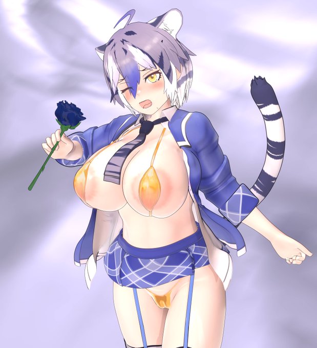 あ!!!! ゴールデンウィーク・ゴールデンビキニスケベ改造制服クソデカ乳輪ハミタイガーだ!!!!