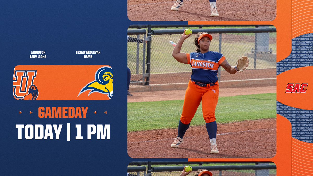 LangstonSports's tweet image. 🥎 TOURNAMENT DAY 🥎

🆚| Texas Wesleyan 
📍| Oklahoma City, Okla. 
⏰| 1 pm 
📺| bit.ly/3sQ6itm
📊| bit.ly/48x0fM8

#goLions | #WeRoar