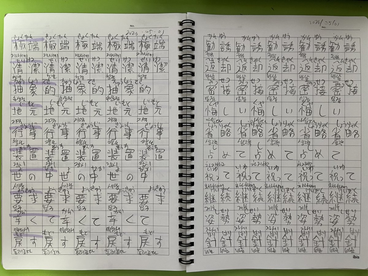 勉強 2026/05/01 今日の勉強です！ 朝と昼は勉強して、夜は映画も観るなど