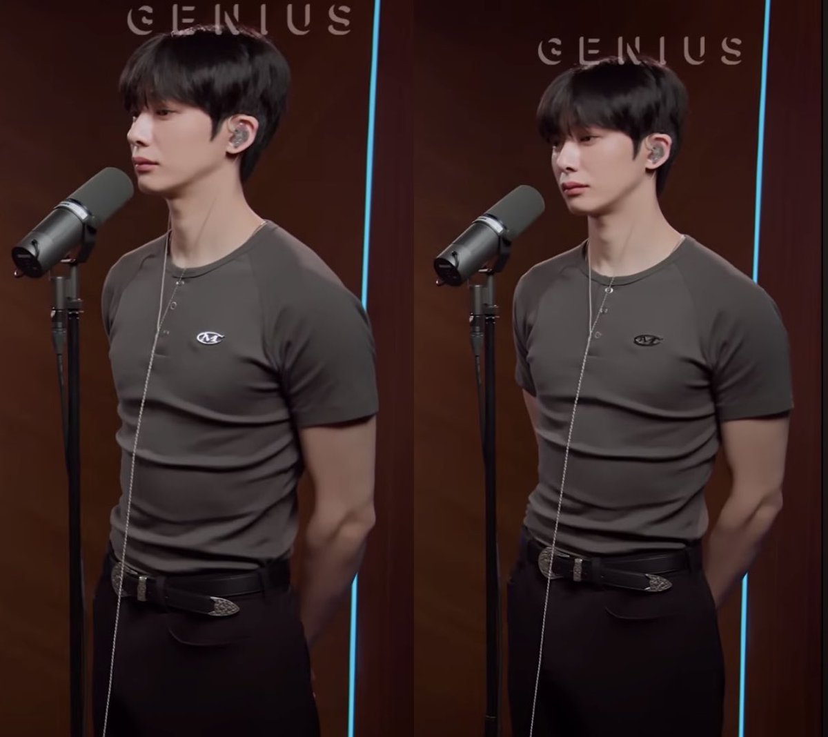 monekgaji's tweet photo. Tadi nonton ini di TV ruang tengah sm mama, komentar mamaku melihat Hyungwon, "dek yg pojok itu kenapa bengong?"

😭😭😭😭😭 https://t.co/CtTZLwgMTi
