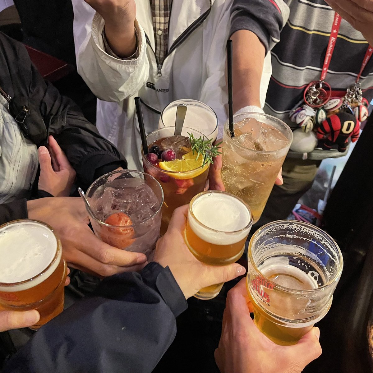 良き夜でした ラグビーは楽しい🏉🤩