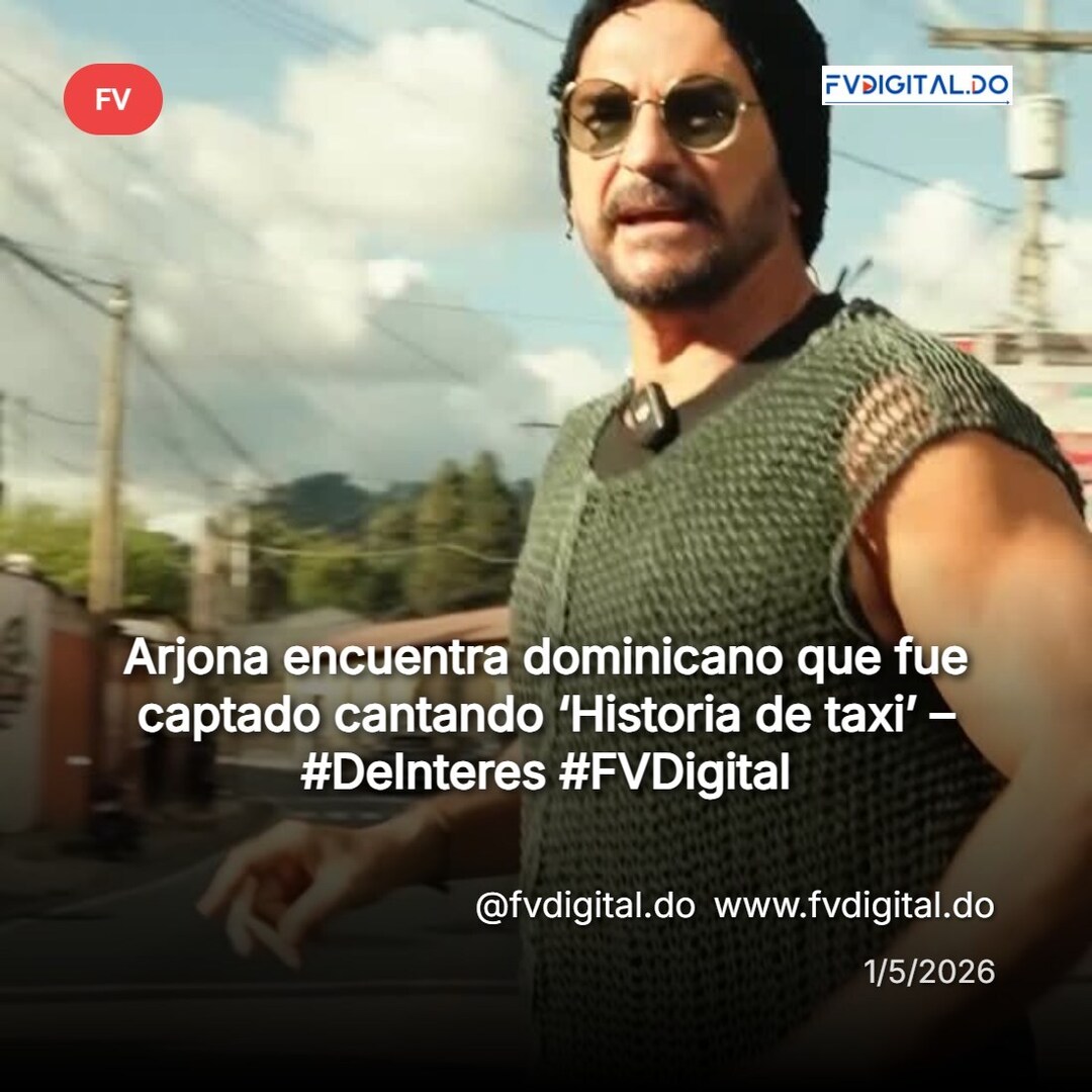 digital_fv's tweet photo. El cantante guatemalteco Ricardo Arjona logró contactar al hombre que fue captado cantando su canción ‘Historia de taxi’ mientras conducía en Santo Domingo. Arjona escribió «Lo encontramos» en sus historias de Instagram, luego de haber expresado públicam… https://t.co/iflgAvjsXJ https://t.co/6aQcROo5Nf