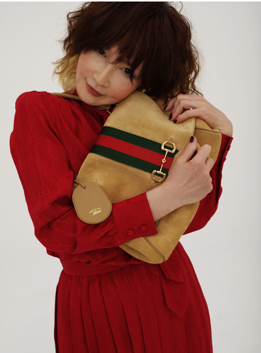 dokodemoikiru's tweet photo. 河合優実さんのDiorが話題ですが、YOUさんのGucciも素敵でした。 https://t.co/eg1lHzNYMS