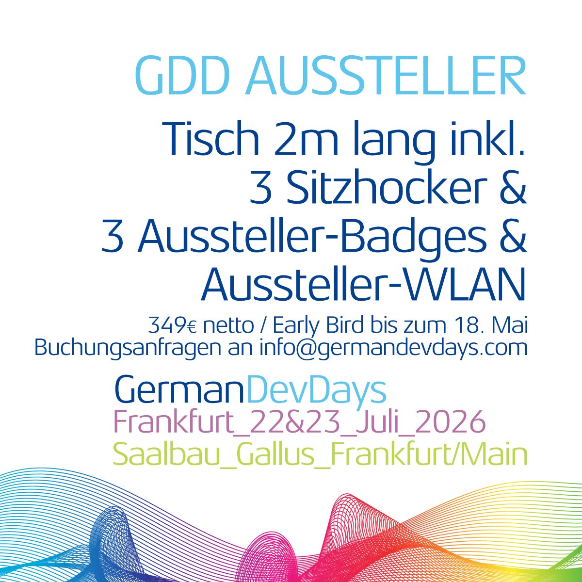 GDD - GermanDevDays 🌈 tweet media
