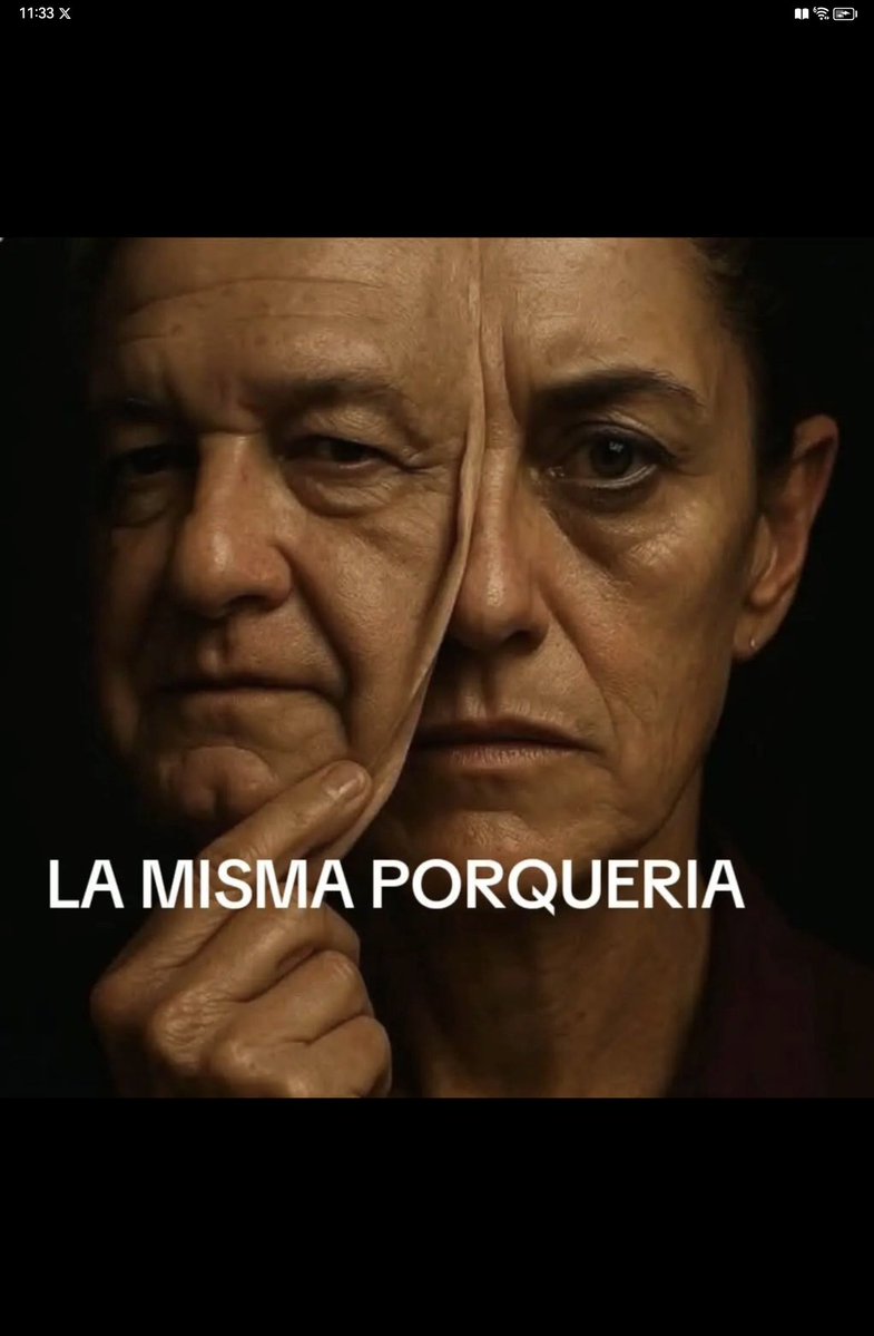 Qué vergüenza!!!
#ClaudiaSheinbaum va a viajar este fin de semana a Tabasco, donde se verá con el corrupto y mentiroso de AMLO. Todo esto en el marco de la acusación de Estados Unidos contra #RochaMoya

¿No que ya no se iba a meter? ¿No que Claudia es quien toma las decisiones?