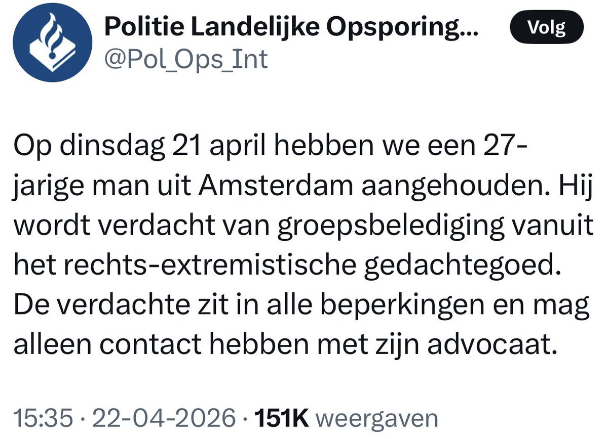 EWagensveld 👊🏻🇳🇱 VRIJHEID👊🏻 tweet media