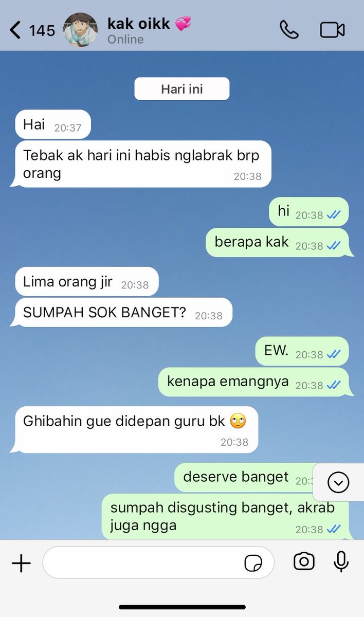 nakulafsrd's tweet photo. chat 🔍 dan oikawa as bestie (cantik cantik tukang labrak)

cw // crossover haikyuu, slight #beerlens &amp; #iwaoi https://t.co/FgTXJzBGJL
