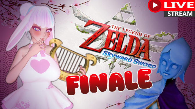 Lunatictacular's tweet image. Good morning~!! Today's the day~!

We're going to do our best to finish off Legend of Zelda: Skyward Sword~! 🌸

Hopefully Zelda's feeling rested &amp;gt;.&amp;gt;

I'm ✨LIVE✨ now~!

Come say hi~! 🐇

#vtuber #ENvtuber #smallstreamer