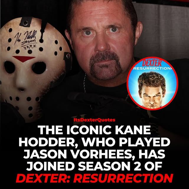elo_bajo's tweet image. #HorrorIcon Kane Hodder is joining the cast of #Dexter Season 2. What can be cooler than this? #Fridaythe13th