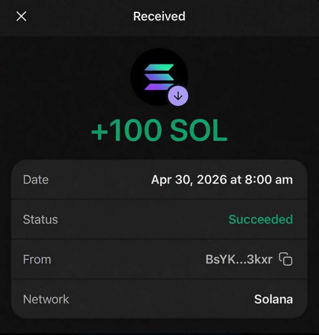 fluffycrypt's tweet photo. I'm airdropping $10000 $SOL among the first 1000 who retweet this 

Must follow me and comment *ME* https://t.co/XBmydbqba4