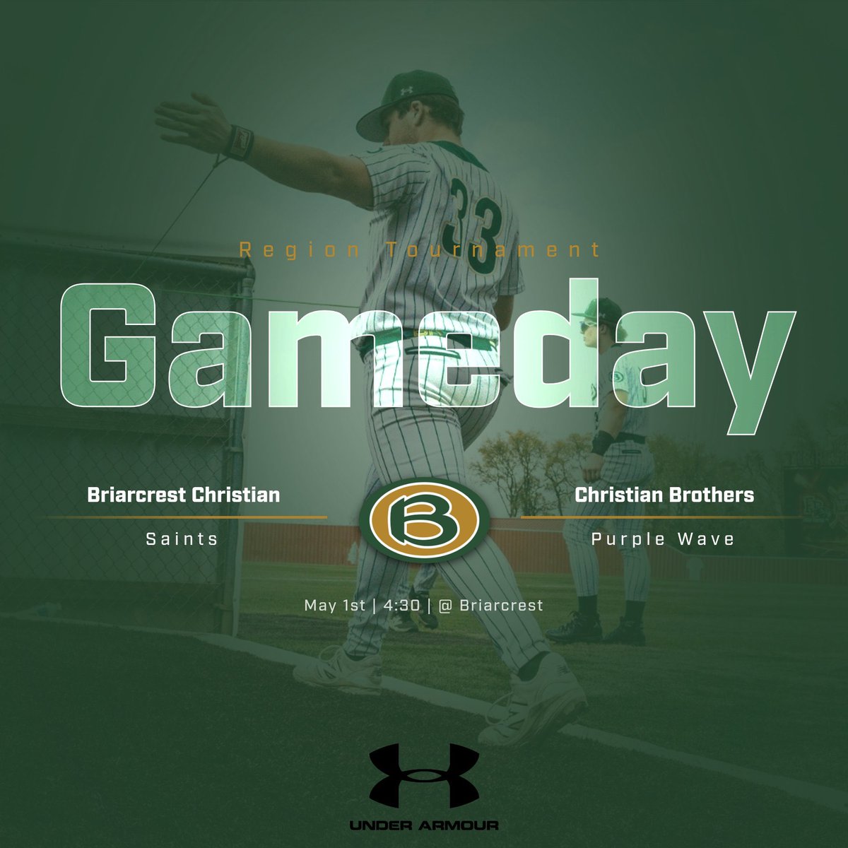 noahboah13211's tweet photo. ITS SAINTS BASEBALL GAMEDAY!!!
The Saints will face CBHS today at 4:30 for a spot in the region championship!!! https://t.co/1J4VwFaDI7