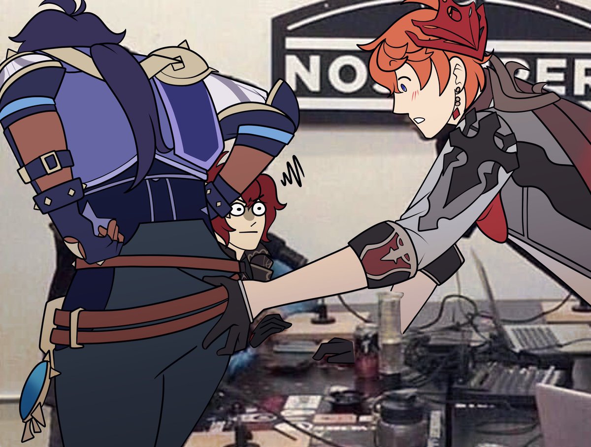 tartaeya's tweet photo. #kaeya has no ass in canon but through the power of transformative work, i can give him one https://t.co/vz6XZ3Kxvt
