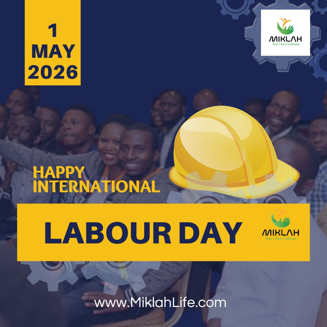 MiklahLife's tweet photo. From us here at #Miklah to you wherever you maybe, we wish you a gorgeous and successful #InternationalLabourDay. Take care and figure out work with our innovative entrepreneurship programs at https://t.co/eGpDQVJjbG. Thank you https://t.co/zDnqzkO7NN