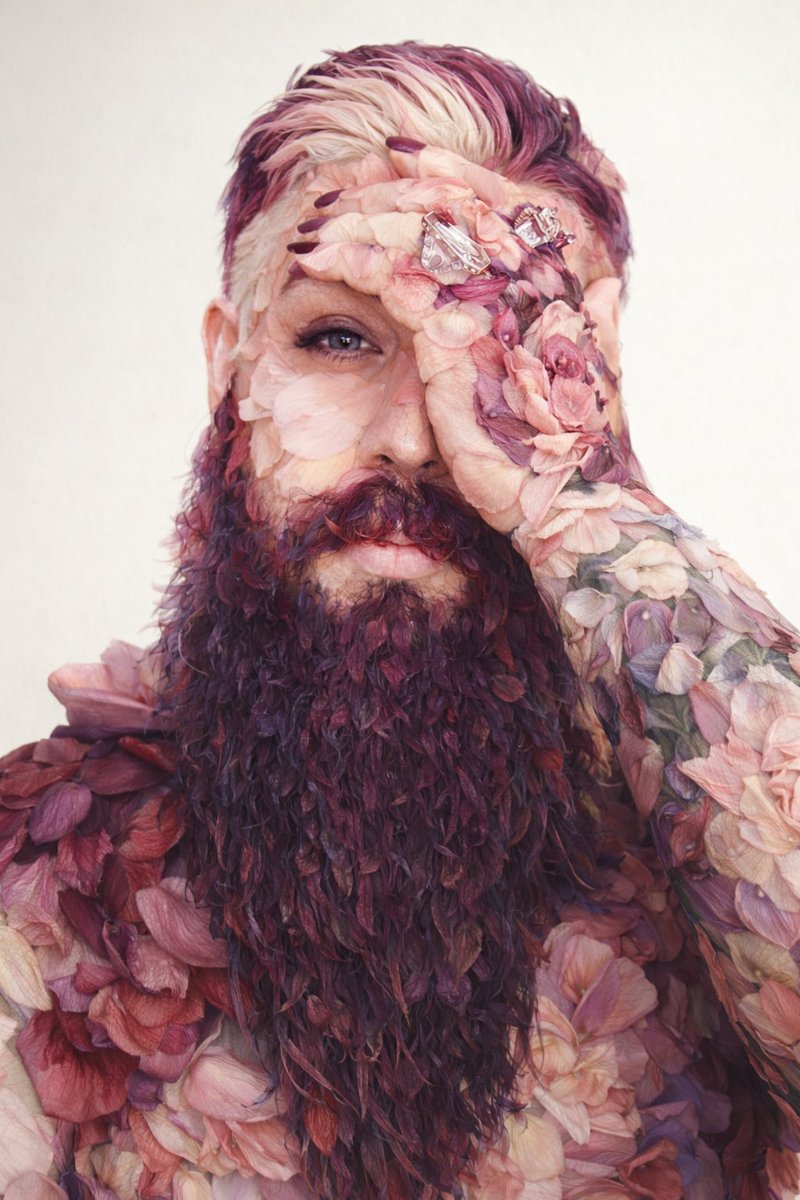 AlexAngio1988's tweet image. [He is the kind of sadness that lingers after the music stops,
the silence heavier than any sound.
A living metaphor for endings,
in a world that never noticed he began...]

#AlexAngio #alternative #angio #flowers #beard